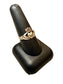SS CLADDAGH RING SZ 9