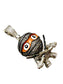 SS CZ ICED OUT NINJA PENDANT NO CHAIN