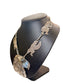 SS FLOYD BECENTI EAGLE PENDANT W/MEN W/FEATHER DANCERS NECKLACE