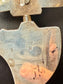 SS ELVIS NELSON NAVAJO INDIAN KACHINA SHADOW BOX PENDANT