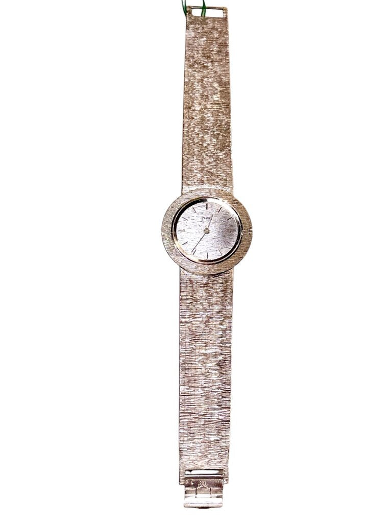18KT WG PIAGET DEPOSE 9117A6 30MM LADIES WATCH